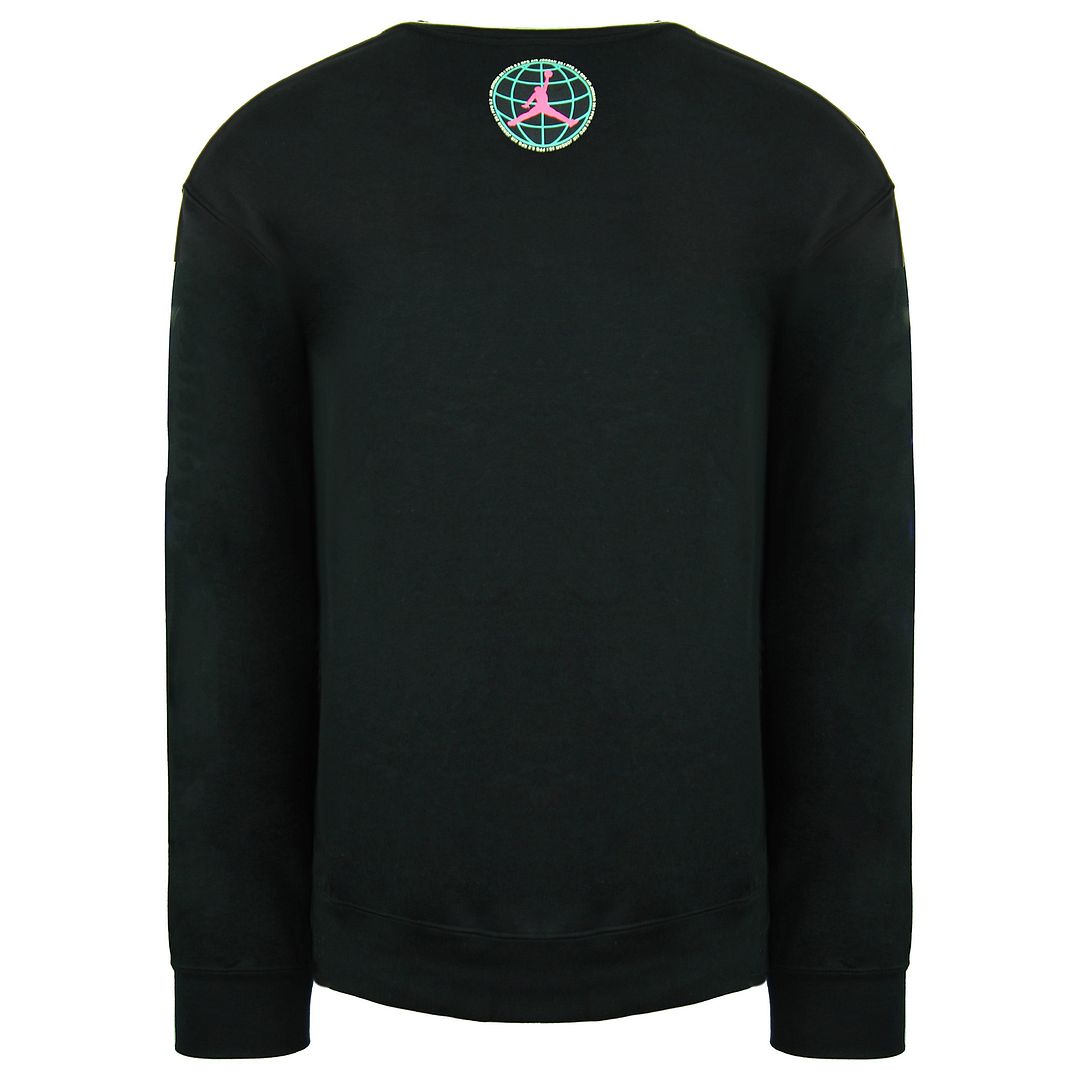 Nike Air Jordan Mens Black Sweater