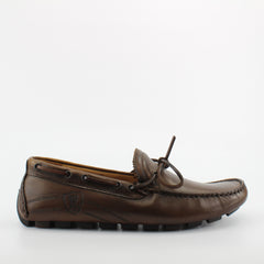 Eden Park Jalon Veau Tamponne Mens Brown Shoes