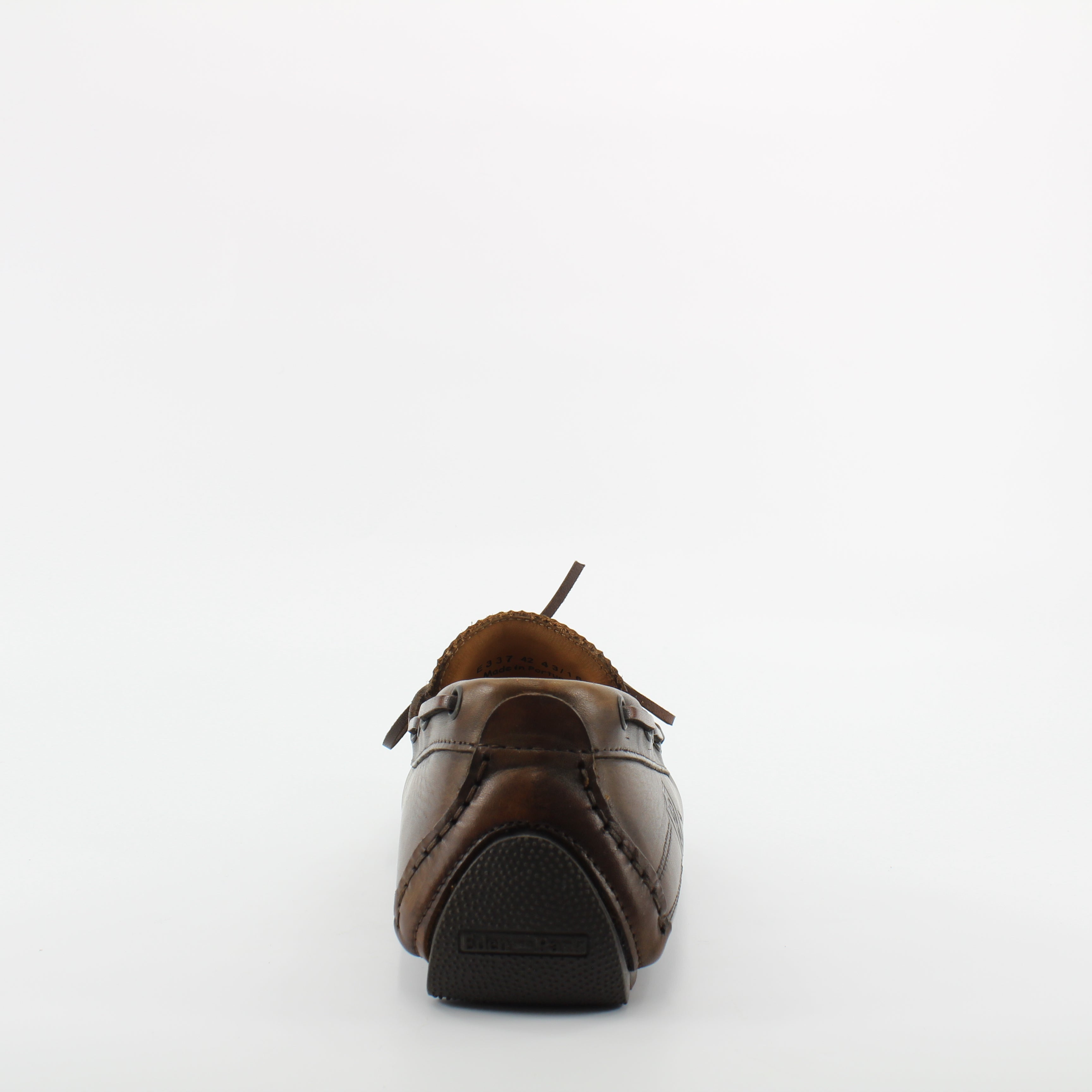 Eden Park Jalon Veau Tamponne Mens Brown Shoes