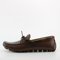 Eden Park Jalon Veau Tamponne Mens Brown Shoes