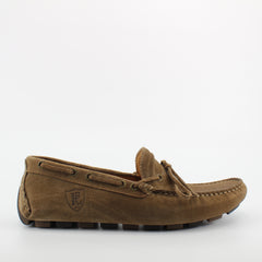 Eden Park Jalon Velours Brushed Sable Mens Brown Shoes