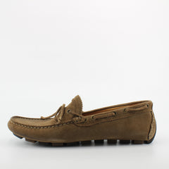 Eden Park Jalon Velours Brushed Sable Mens Brown Shoes