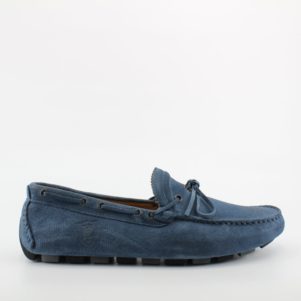 Eden Park Jalon Velours Brushed Jean Mens Navy Shoes