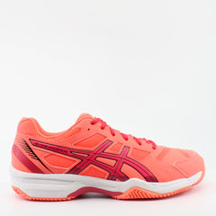 Asics Gel Padel Exclusive 4 SG Womens Orange Court Trainers