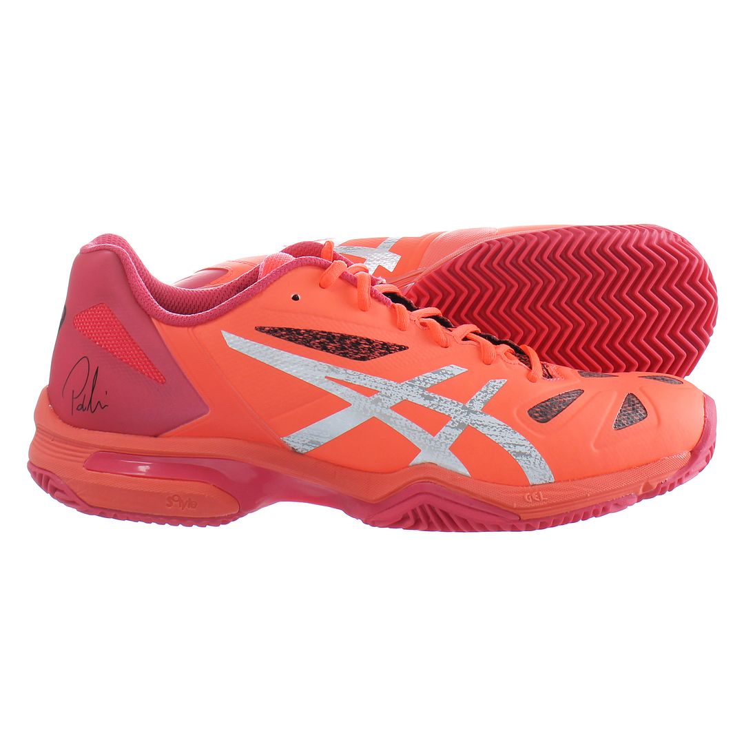 Asics Gel-Lima Womens Orange Padel Trainers