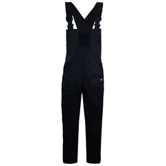 Dickies Everyday Bib & Brace Work Trousers Navy Blue Mens Work Dungarees ED24 7BB NAVY