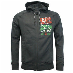 Adidas Performance Mens Dark Grey Track Jacket