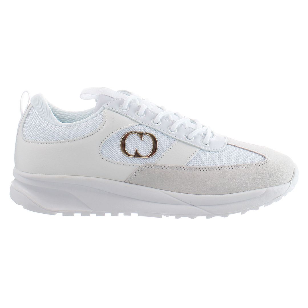 Criminal Damage Force Mens White Trainers