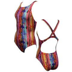 Maru Tek Back Womens Swimming Costume