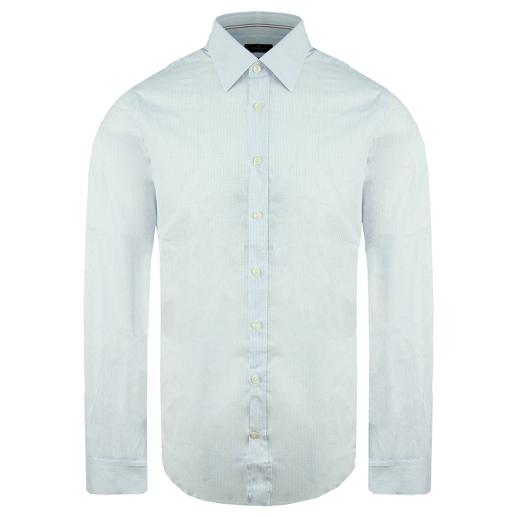 Hackett Collared Mens Light Blue Shirt