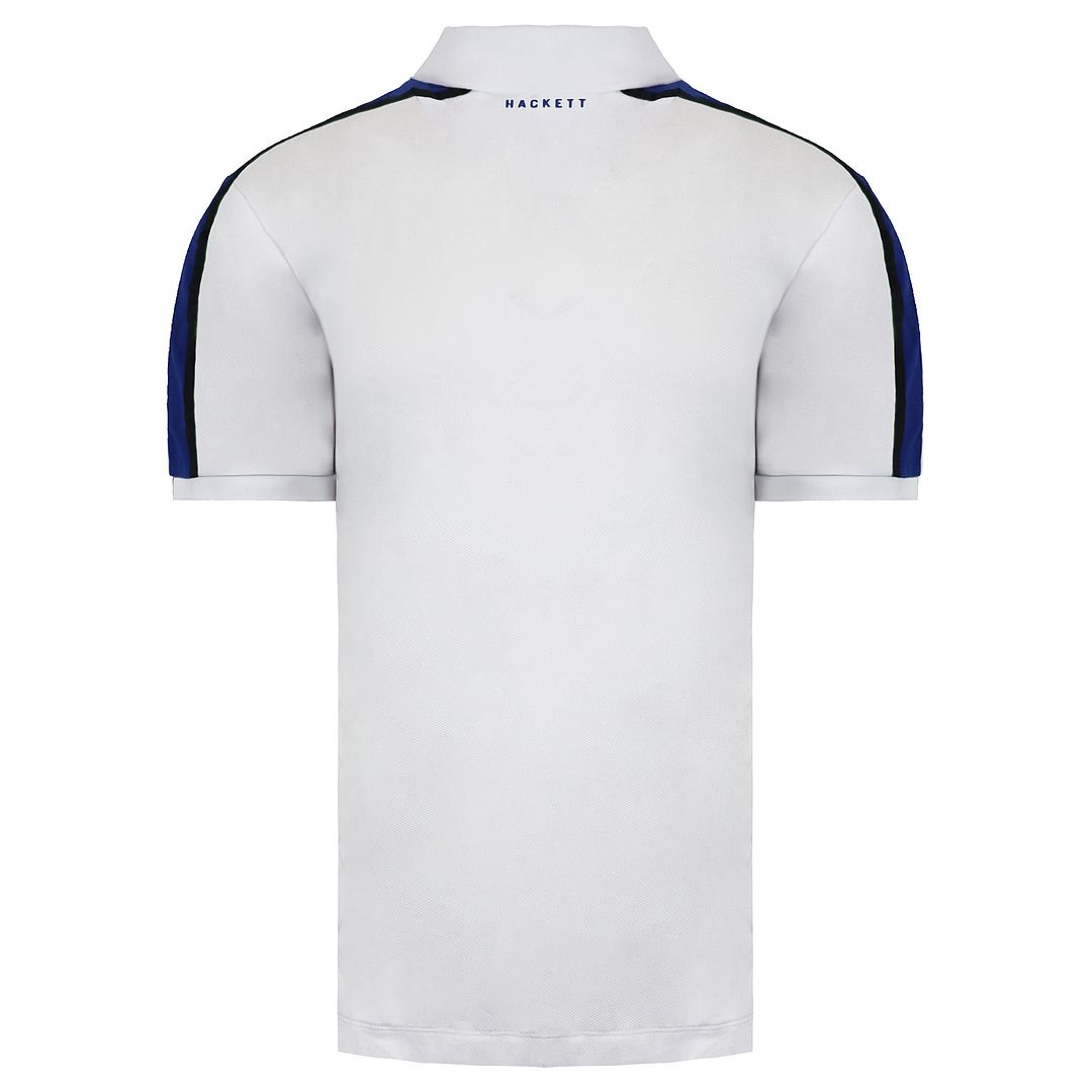 Hackett Aston Martin Racing Mens White Polo Shirt