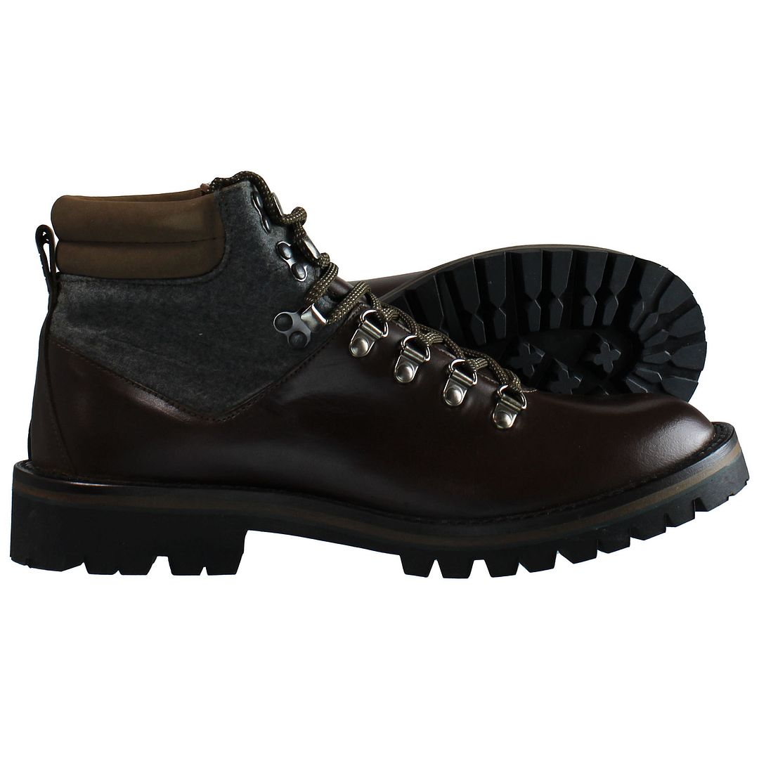 Hackett Fox Group Hiking Mens Brown Boots