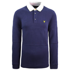 Lyle & Scott Rugby Mens Navy Polo Shirt