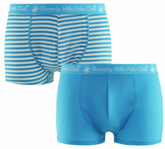 Beverly Hills Polo Club Mens 2-Pack Trunks