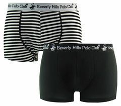 Beverly Hills Polo Club Mens 2-Pack Trunks