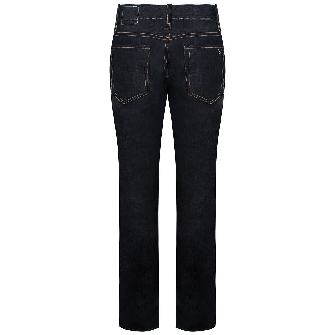 Rag & Bone Slim Fit Mens Dark Blue Jeans