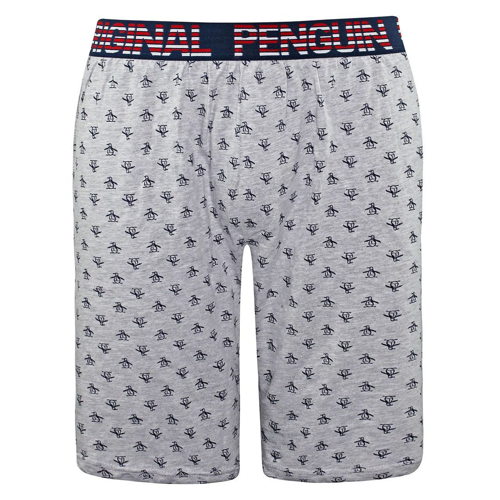 Original Penguin Lounge Mens Grey Jersey Shorts