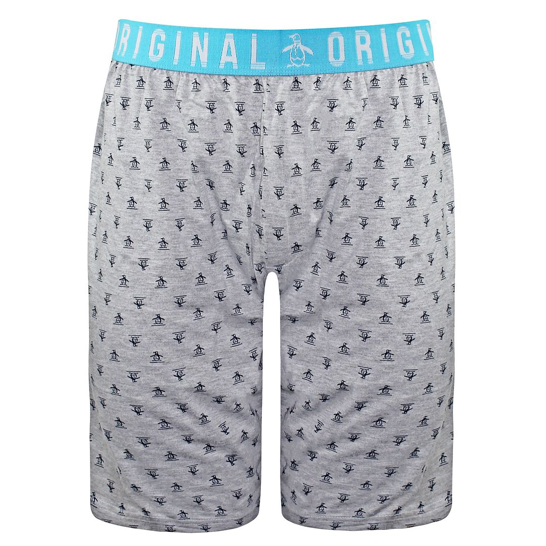 Original Penguin Lounge Mens Grey Shorts