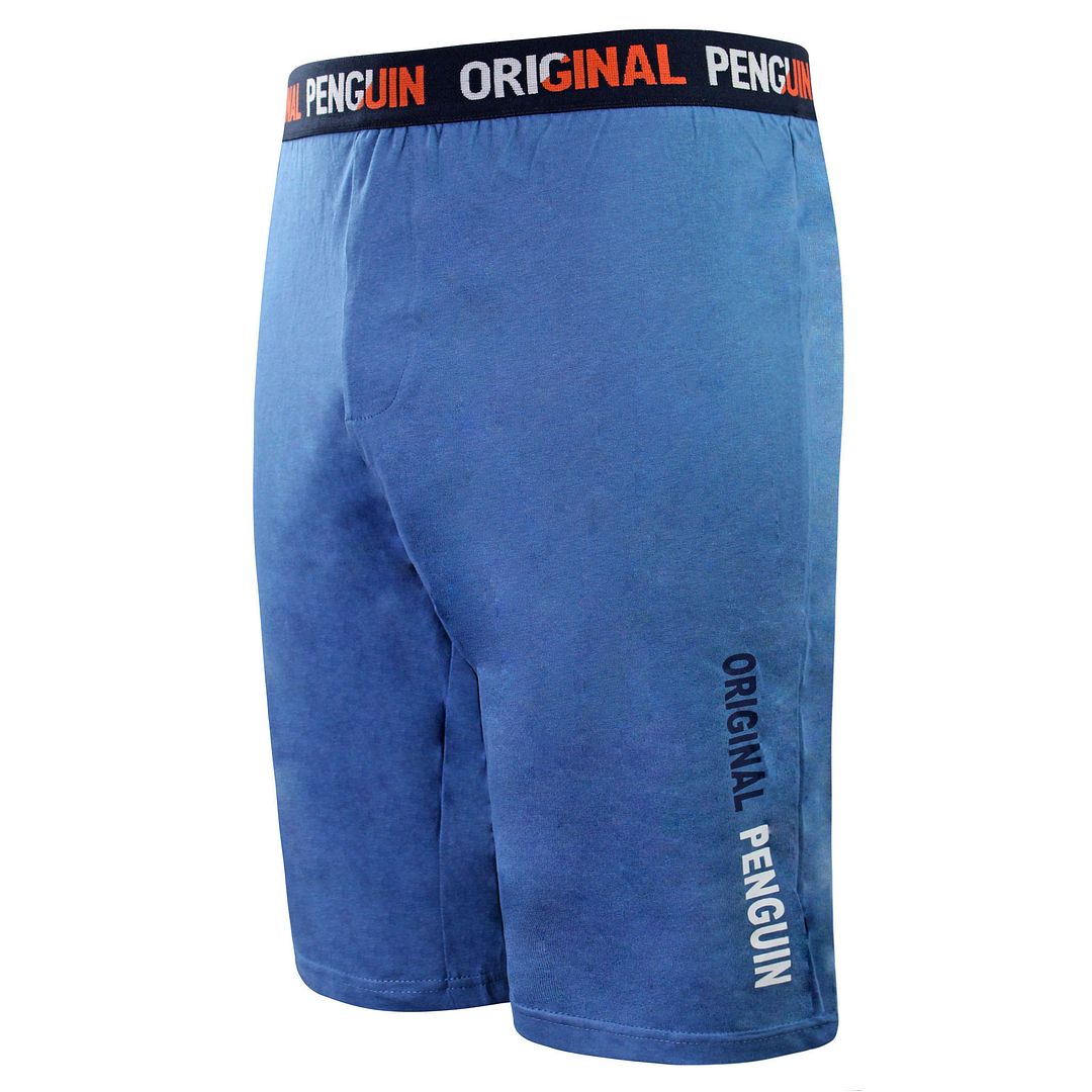 Original Penguin Lounge Mens Blue Shorts