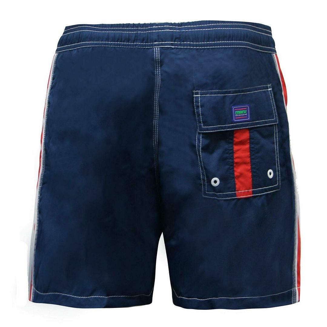 Maru 14" Mens Navy Swimming Shorts