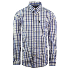 Barbour Tailored Fit Mens Blue Oxford Shirt