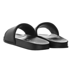 Nautica Habrour Mens Black Sliders