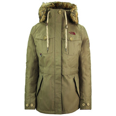 The North Face Snowboard Triclimate Womens Green Parka Jacket