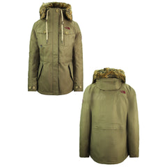 The North Face Snowboard Triclimate Womens Green Parka Jacket