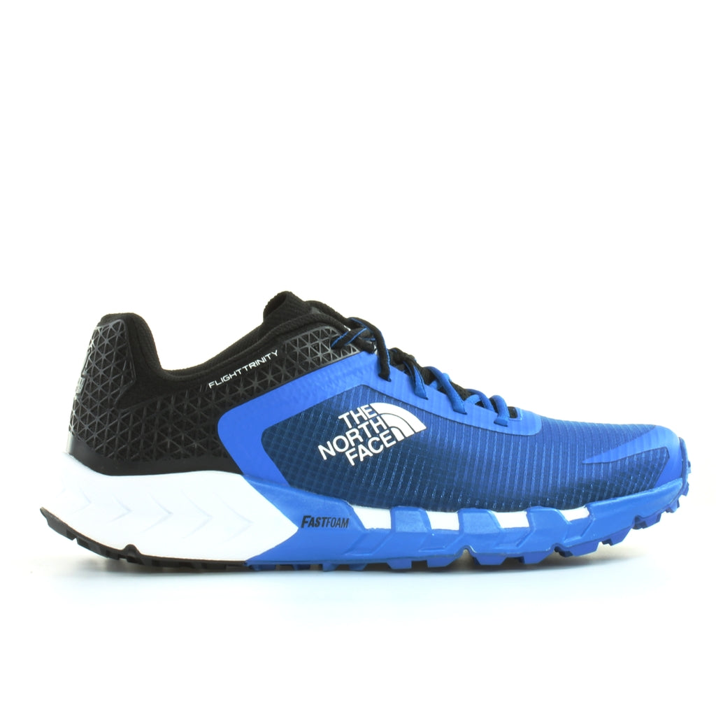 The North Face Flight Trinity Blue Textile Mens Lace Up Trainers