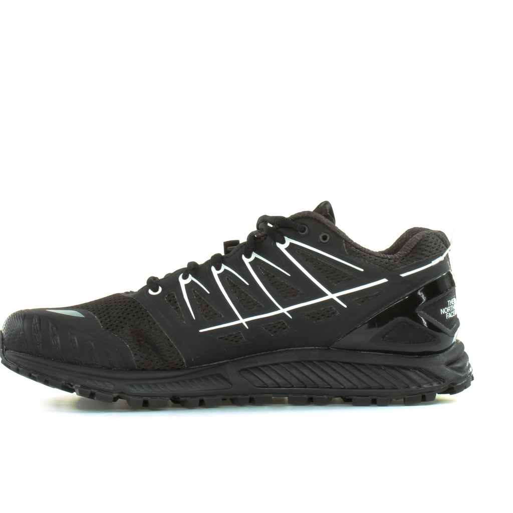 The North Face Ultra Endurance II Black White Synthetic Mens Lace Up Trainers