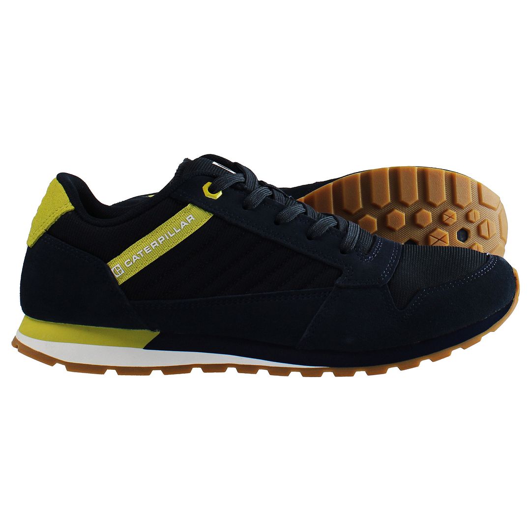 Caterpillar Ventura Mens Navy Trainers