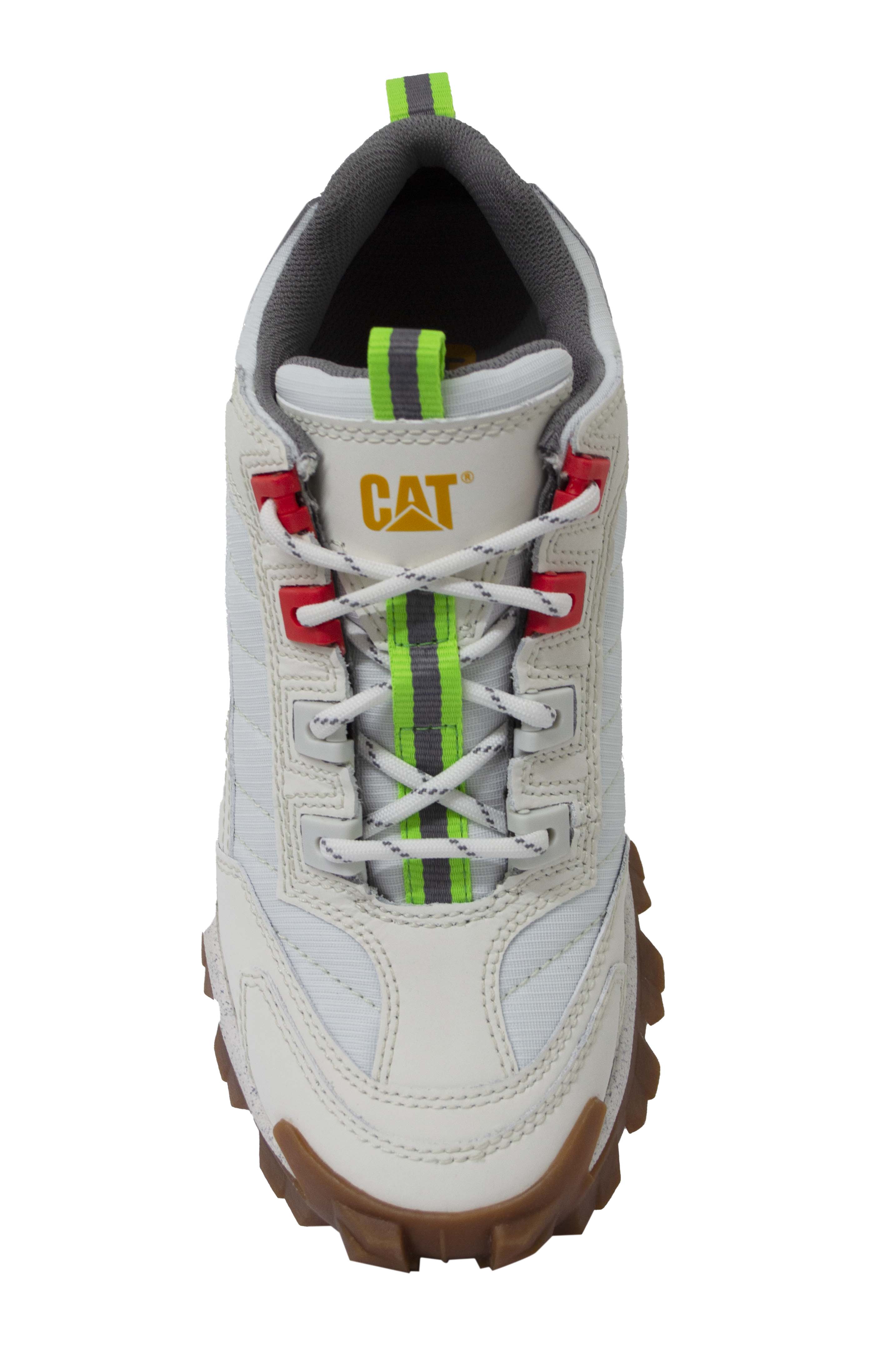 Caterpillar CAT Intruder Oxford White Star Trainers - Mens