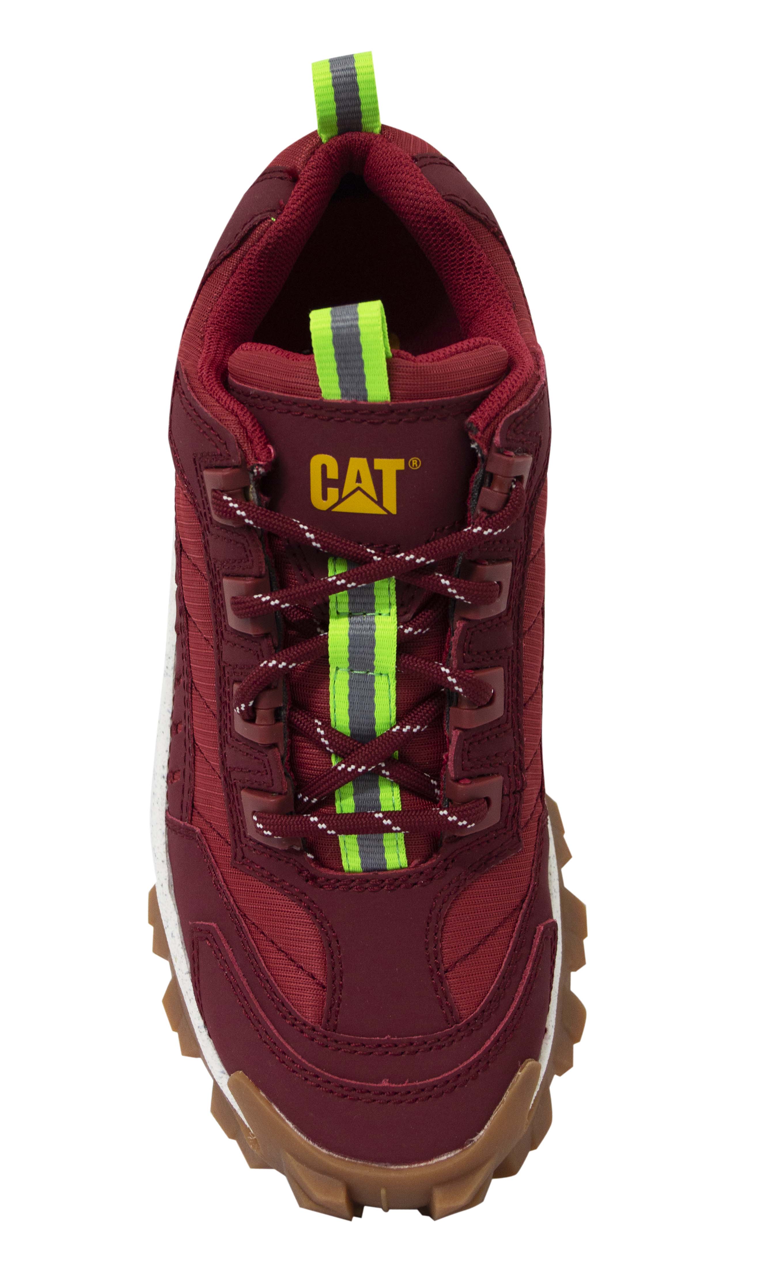 Caterpillar CAT Intruder Mens Red Trainers