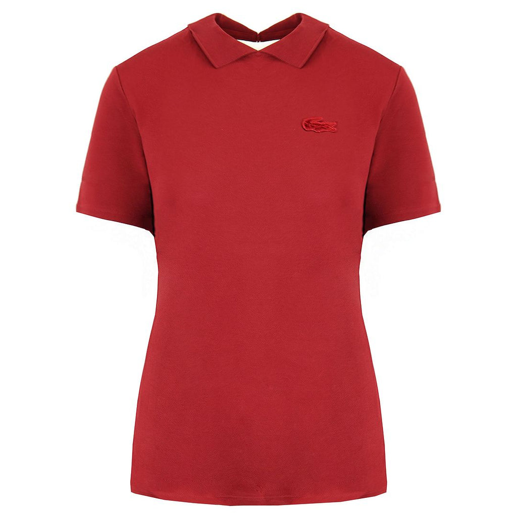 Lacoste Regular Fit Womens Red Polo Shirt