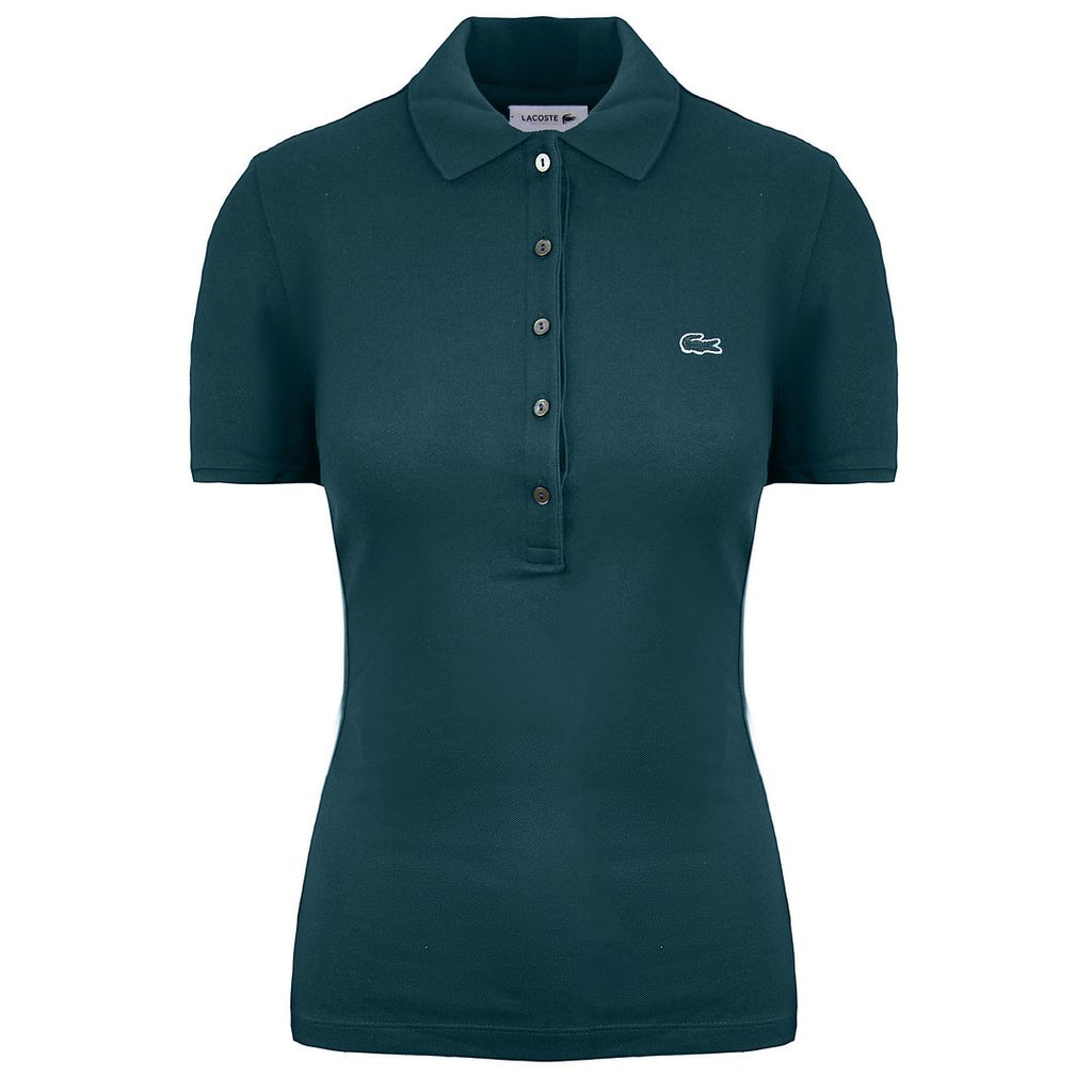 Lacoste Slim Fit Womens Green Polo Shirt