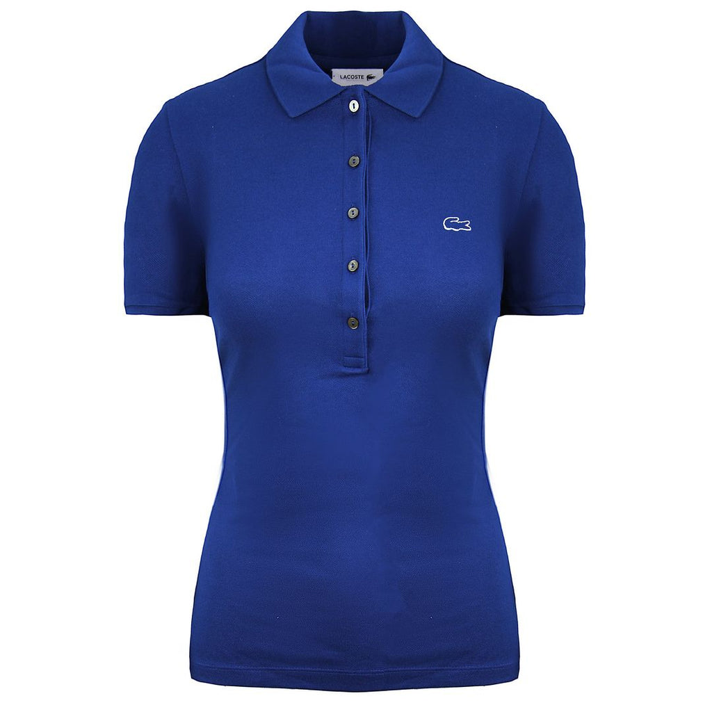 Lacoste Slim Fit Womens Blue Polo Shirt