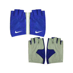 Nike Logo Blue White Mens Rugby Gloves PGR002 401