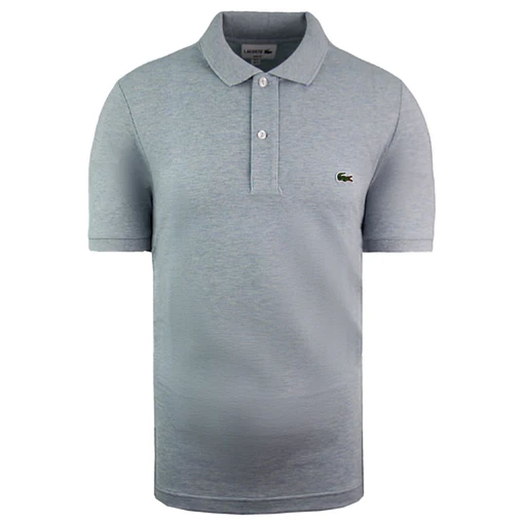 Lacoste Slim Fit Mens Light Grey Polo Shirt