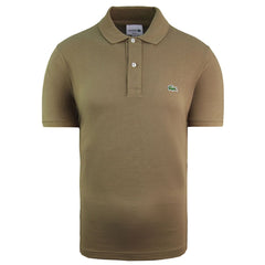 Lacoste Slim Fit Mens Khaki Polo Shirt