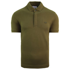 Lacoste Regular Fit Mens Khaki Polo Shirt