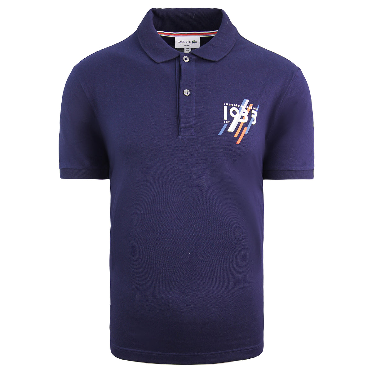 Lacoste Slim Fit Mens Navy Polo Shirt