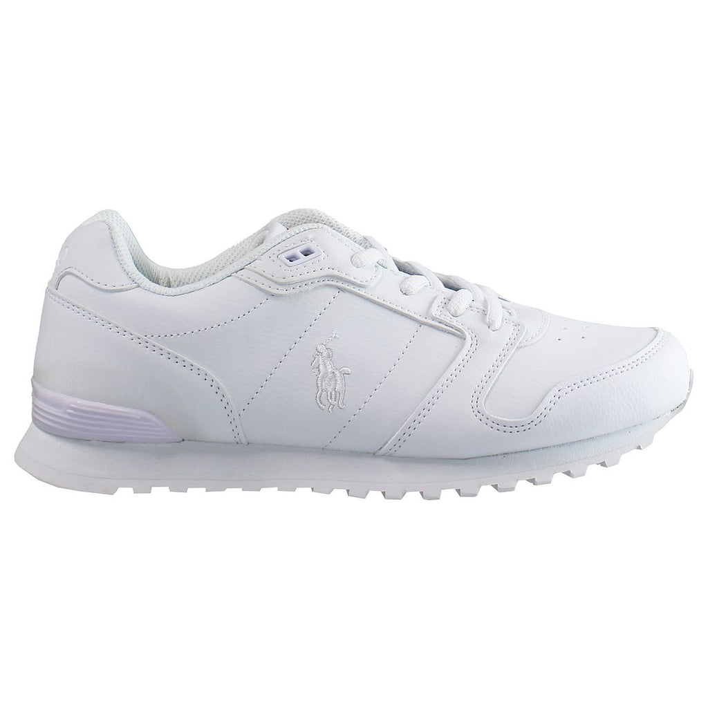 Ralph Lauren Triple Oryion Kids White Trainers