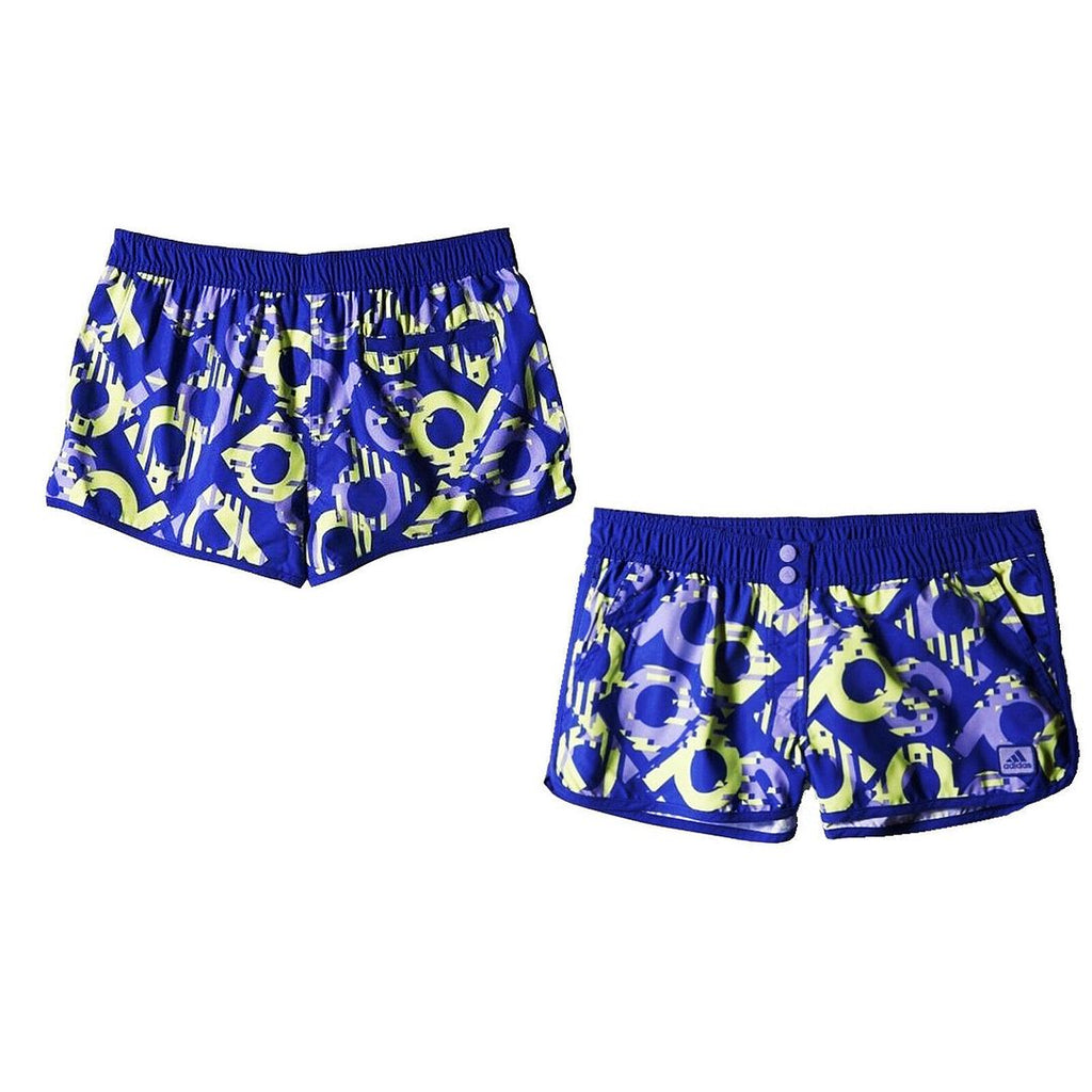 Adidas Performance Womens Blue Swimming Shorts