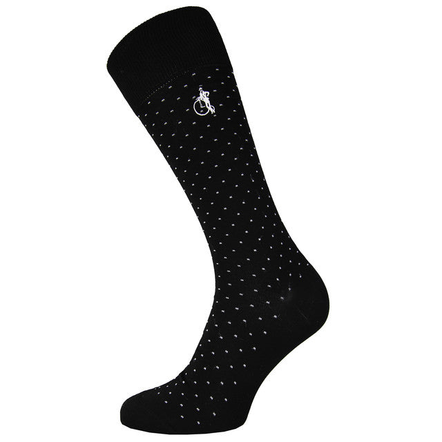 London Sock Company x Missing People Mens Black Socks