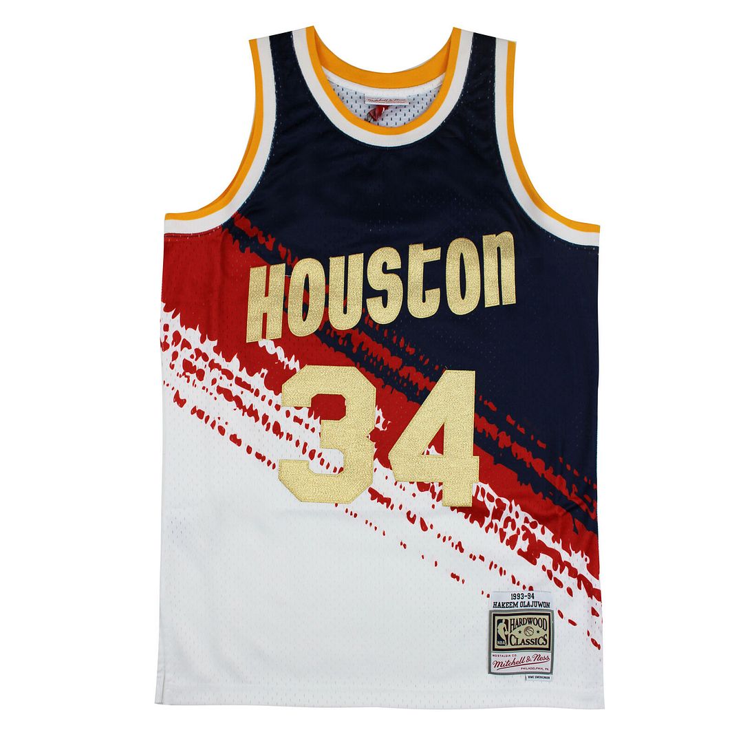 Mitchell & Ness Houston Rockets Hakeem Olajuwon Mens Vest