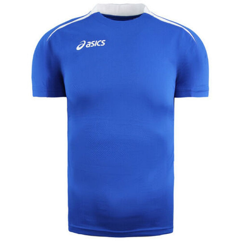 Asics Carl Mens Blue T-Shirt