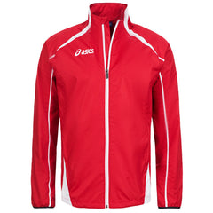 Asics Colin Antipioggia Jacket Mens Zip Up Running Red Wind Breaker T245Z6 2601