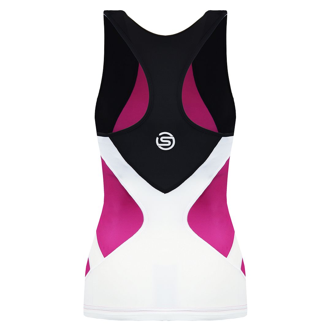 Skins Triathlon Womens Pink  Compression Vest