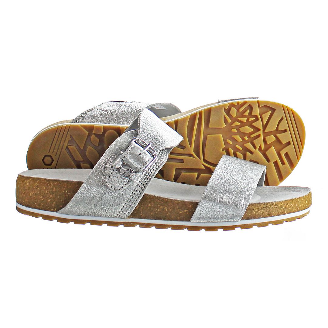 Timberland Malibu Waves  Silver Womens Flip-Flops