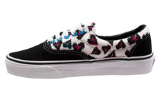 Vans Heart Leopard Black Canvas Unisex Adults Lace Up Trainers TN98LV